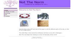 Desktop Screenshot of notthenorm.com